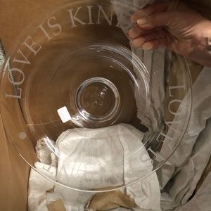 SIMON PEARCE GLASS BOWL